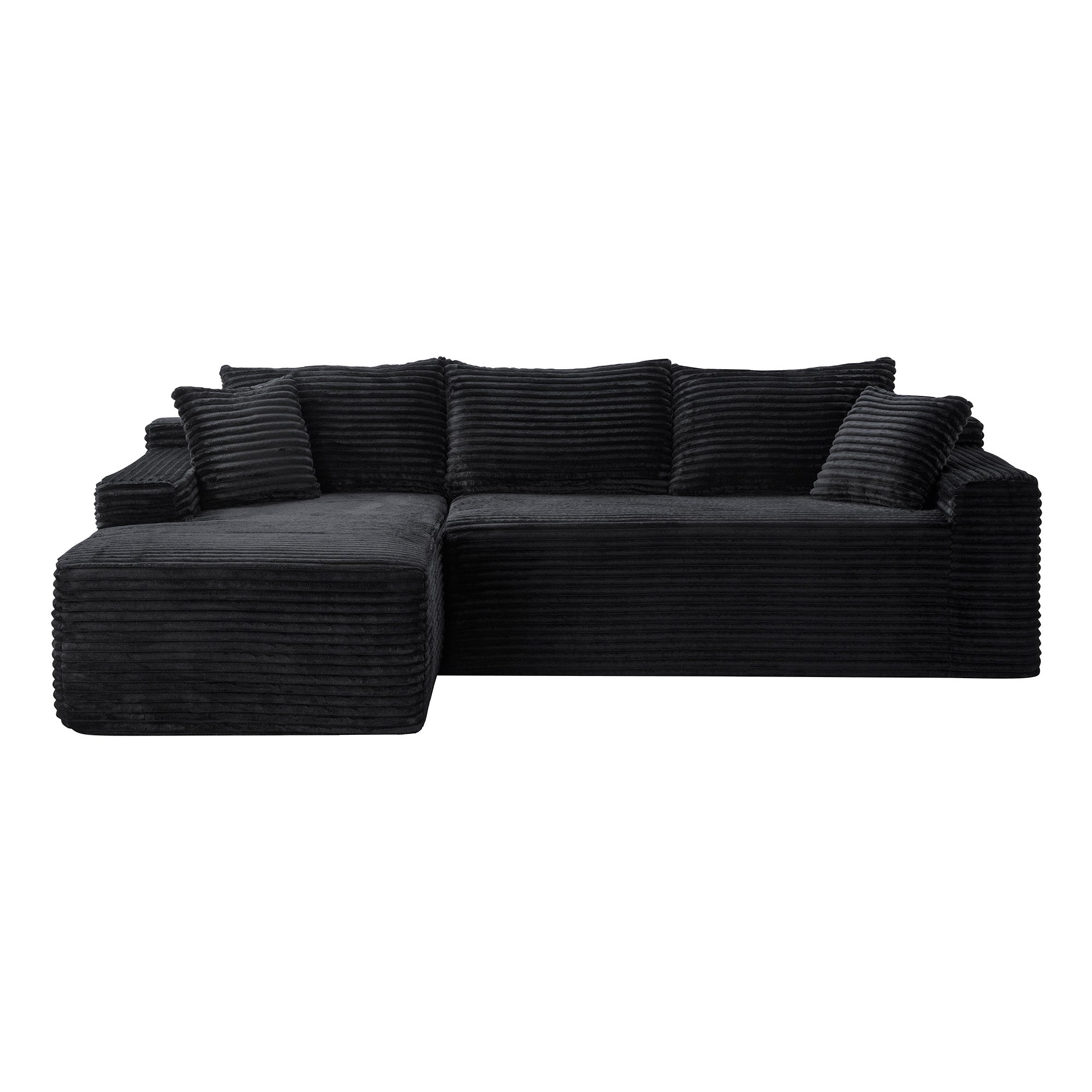 94.5" Cloud Modular Sectional Sofa with L-Shape Chaise