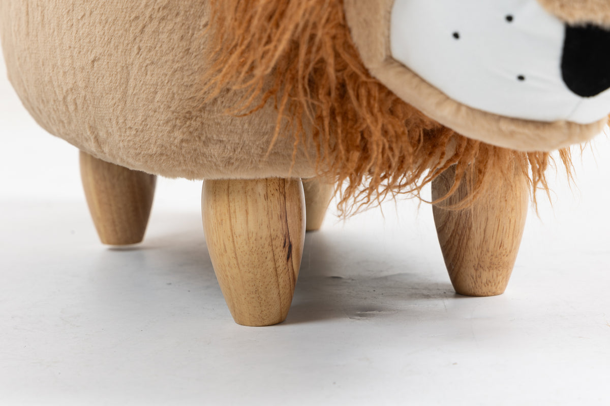 Luke the Lion Storage Ottoman