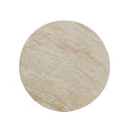 Porto Outdoor Club Chair And Concrete Travertine Side Table