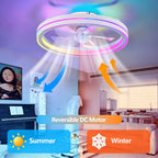 RGB Ceiling Fan with Lights