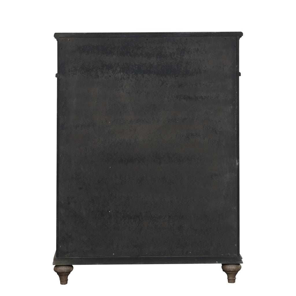 Simple Contemporary 1pc Chest of Drawers Rustic