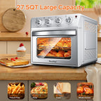 Plum Chef Air Fryer Oven 27.5QT, 6-in-1 Countertop Oven