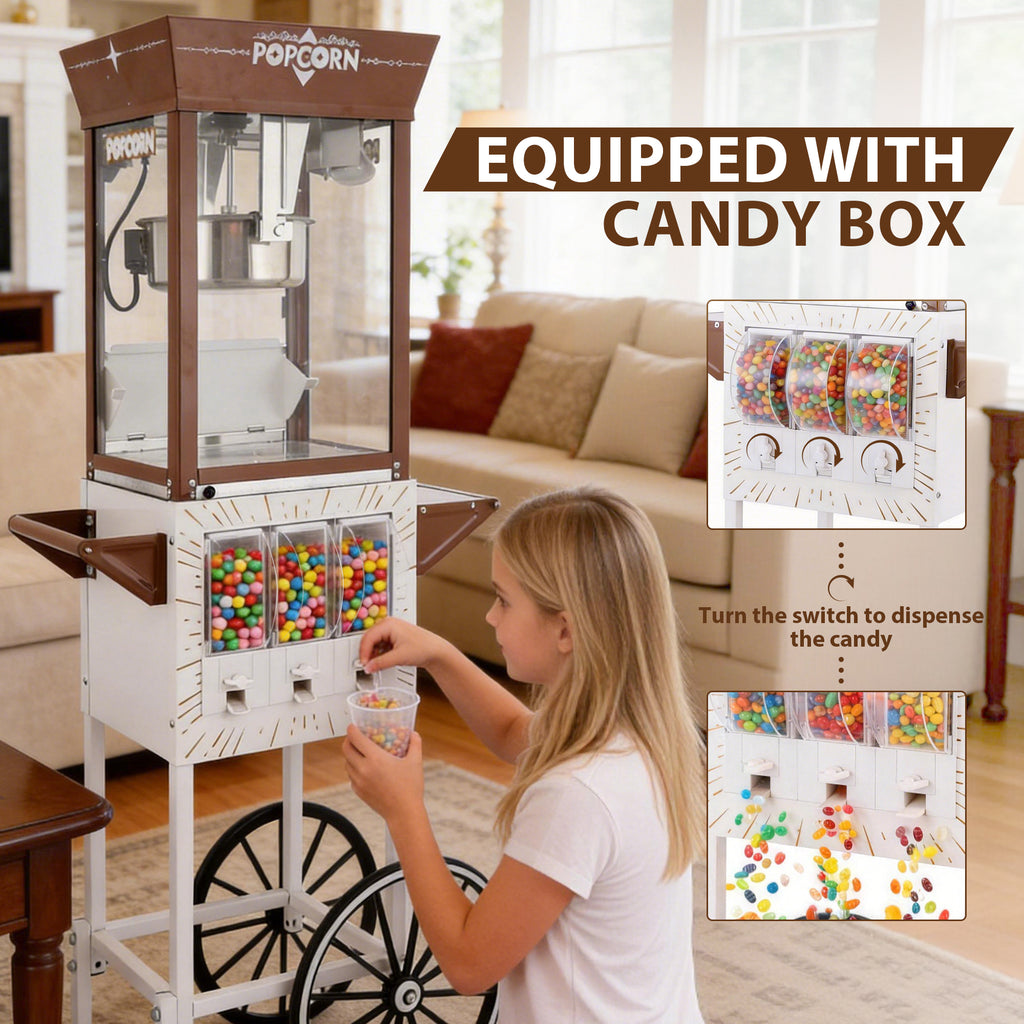 12oz Retro Popcorn Machine