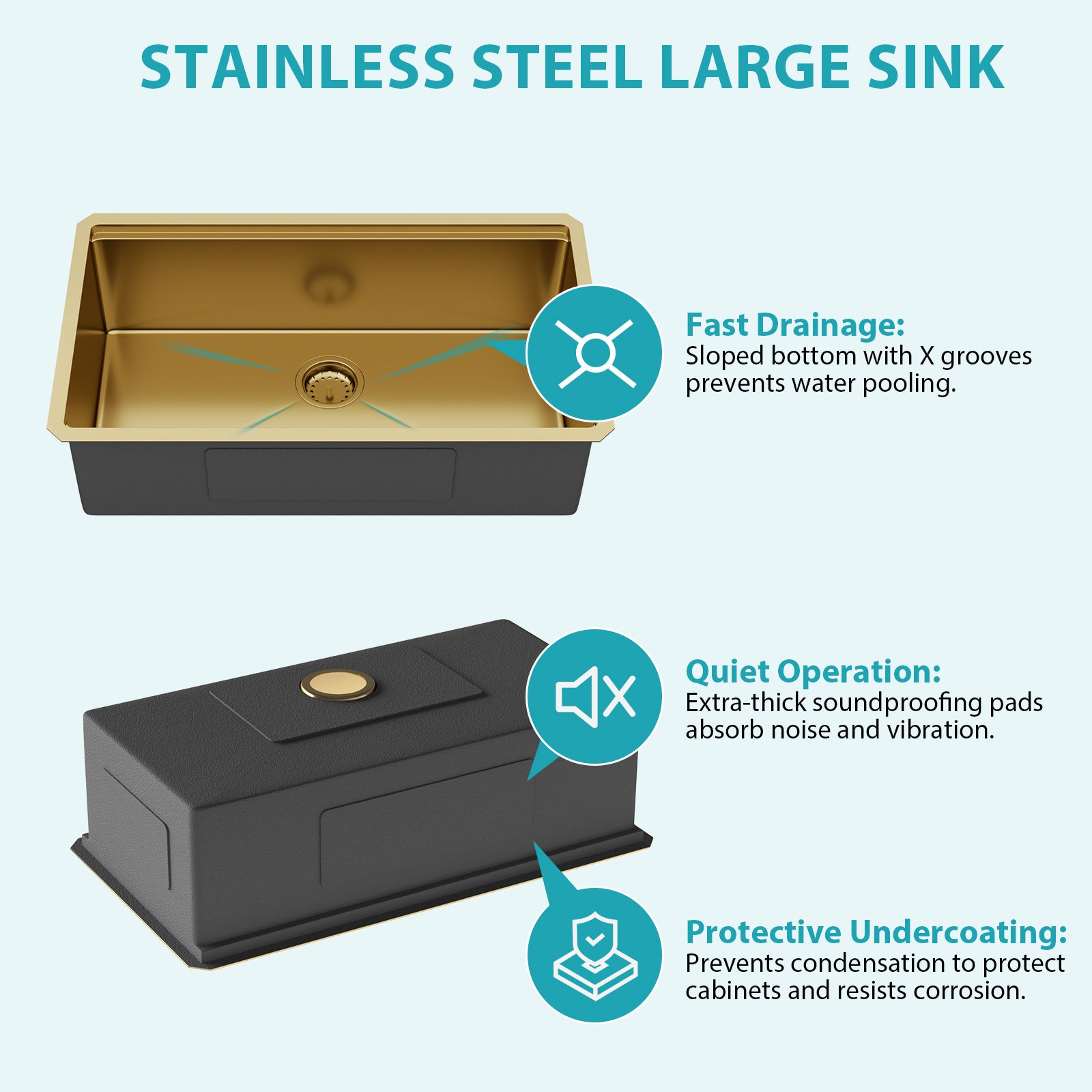 Undermount Workstation Kitchen Sink