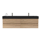 Grace 72" Mid-Century Modern Bathroom Vanity