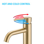 Modern Single Hole Bathroom Sink Faucet