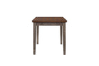 Counter Height Two Tone 4 Drawer Dining Table