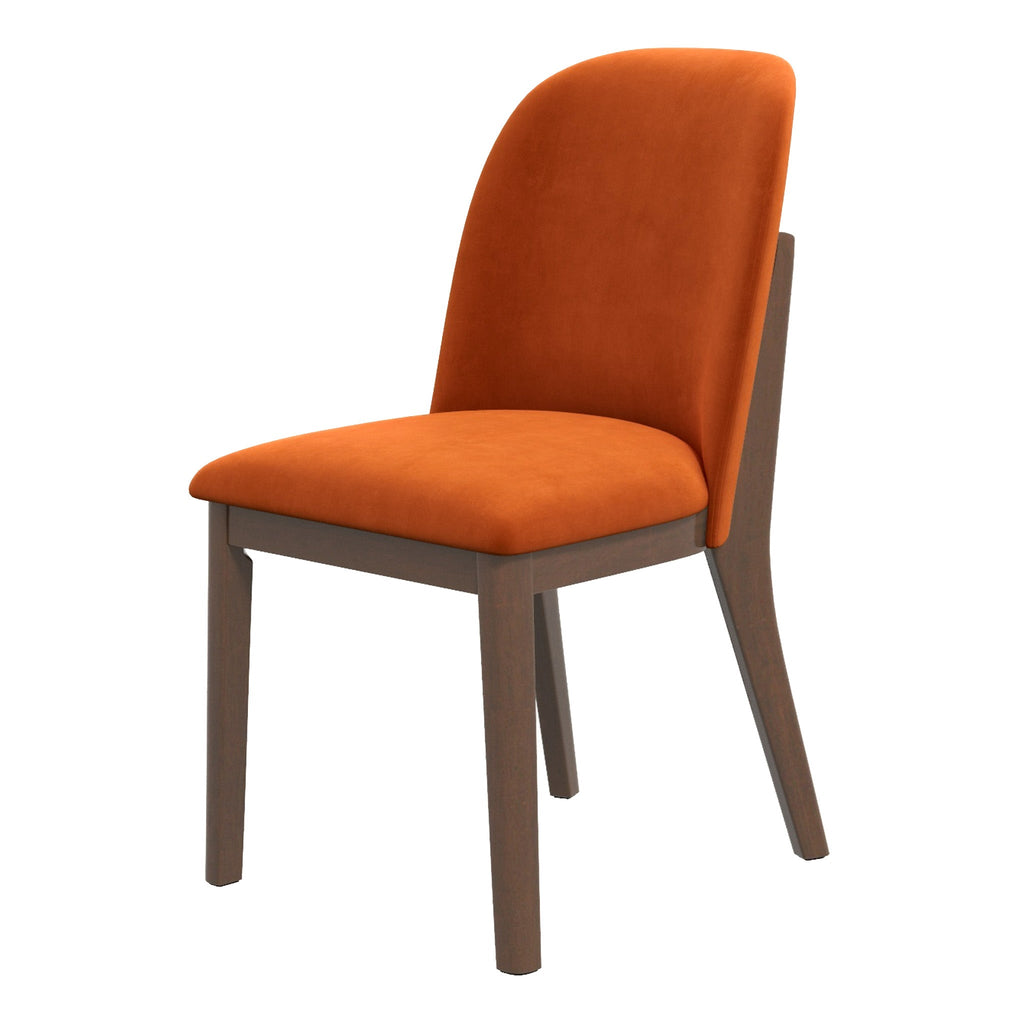 Kaitlyn Burnt Velvet Dining Chairs - Set of 2