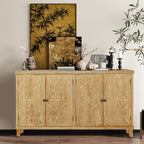 59" Vintage Corner Cabinet
