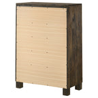 Bren Rustic Golden Chest of Drawers
