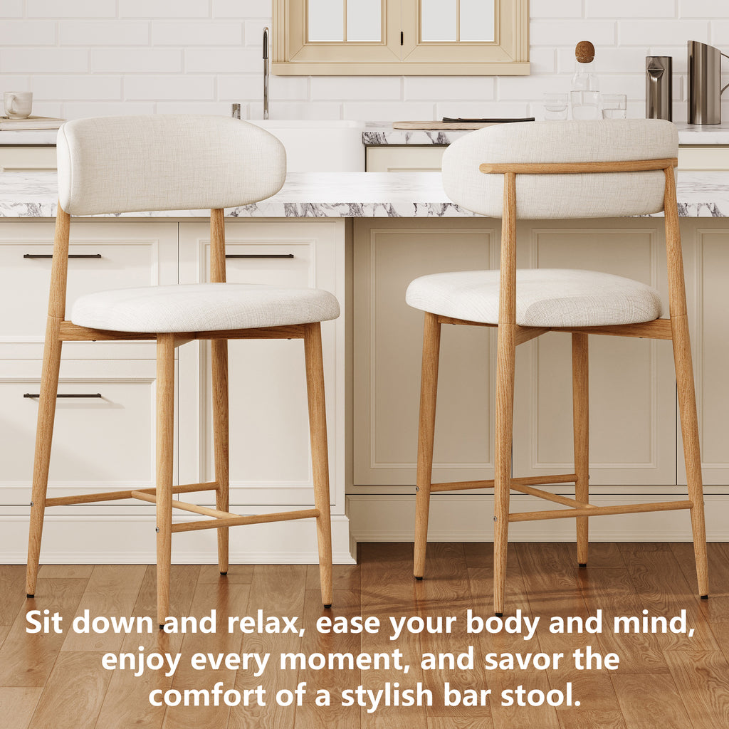 Counter Height Bar Stools Set of 2