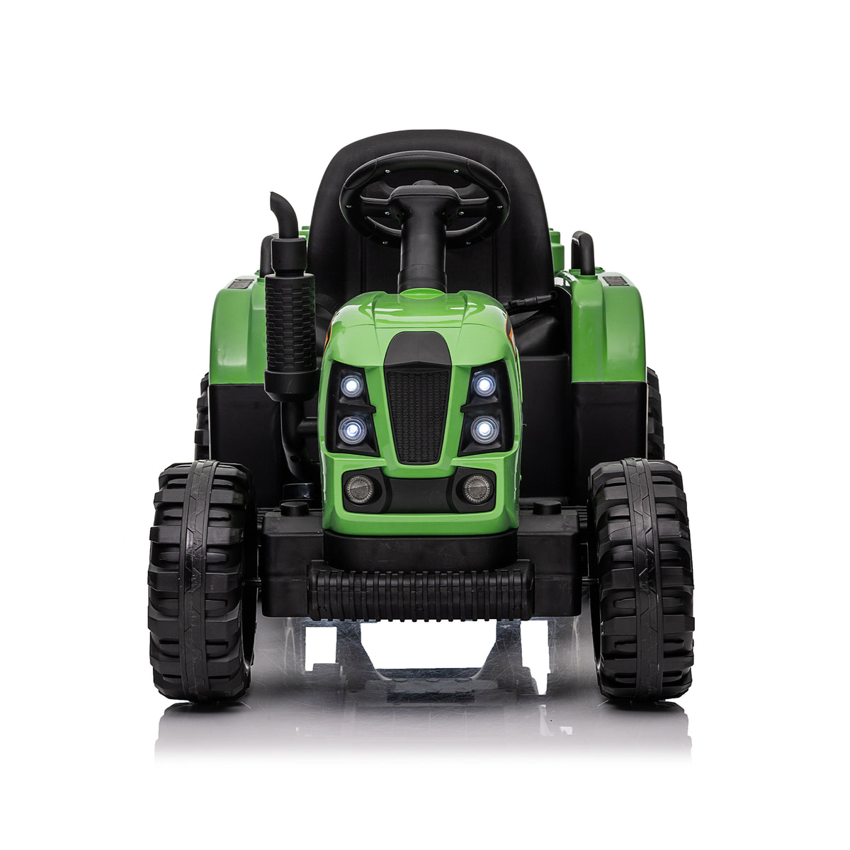 Ride On Tractor with Trailer - 24V Electric Toy for Kids