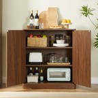 34.3" Modern Wavy Sideboard