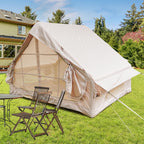 Inflatable Tent With Pump, Glamping Tents For 4-6 Person