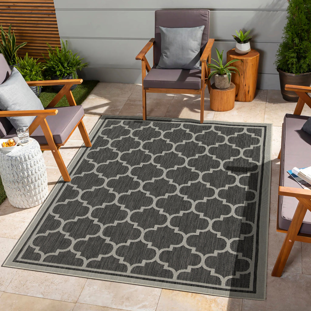 Sunshine GC_HAR2005 Anthracite Area Rug