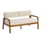 4-Piece Outdoor Sofa Set with Cushions Outdoor Loveseat & Coffee Table Set