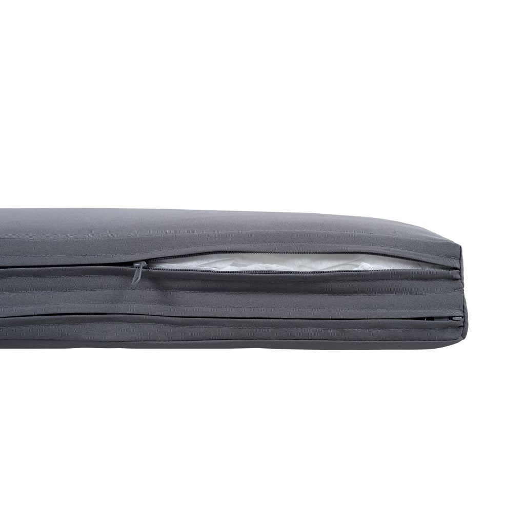 2" Thick Chaise Lounge Cushion In Dark