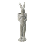 Tall Decorative Rabbit Planter