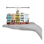 Rainbow Row Ornament
