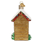 Holiday Outhouse Ornament