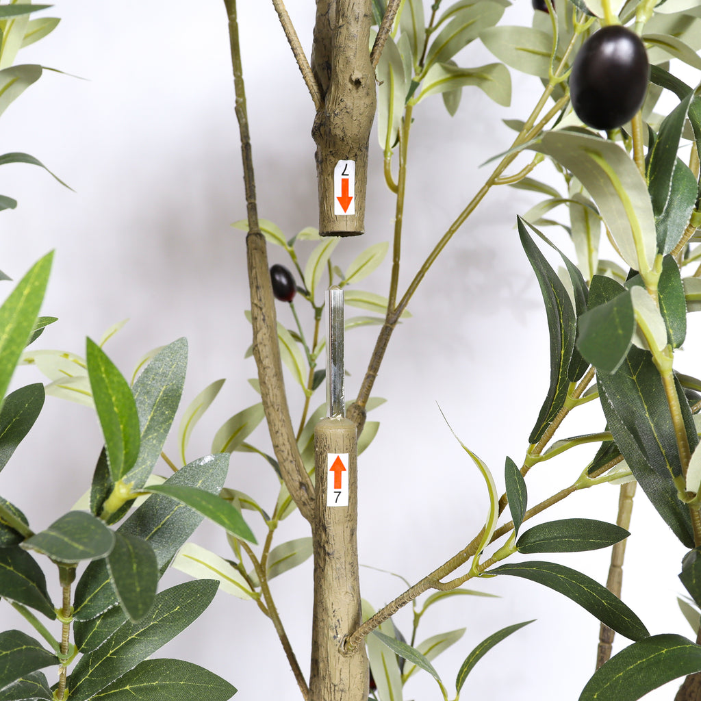 6' Artificial Olive Tree in Plastic