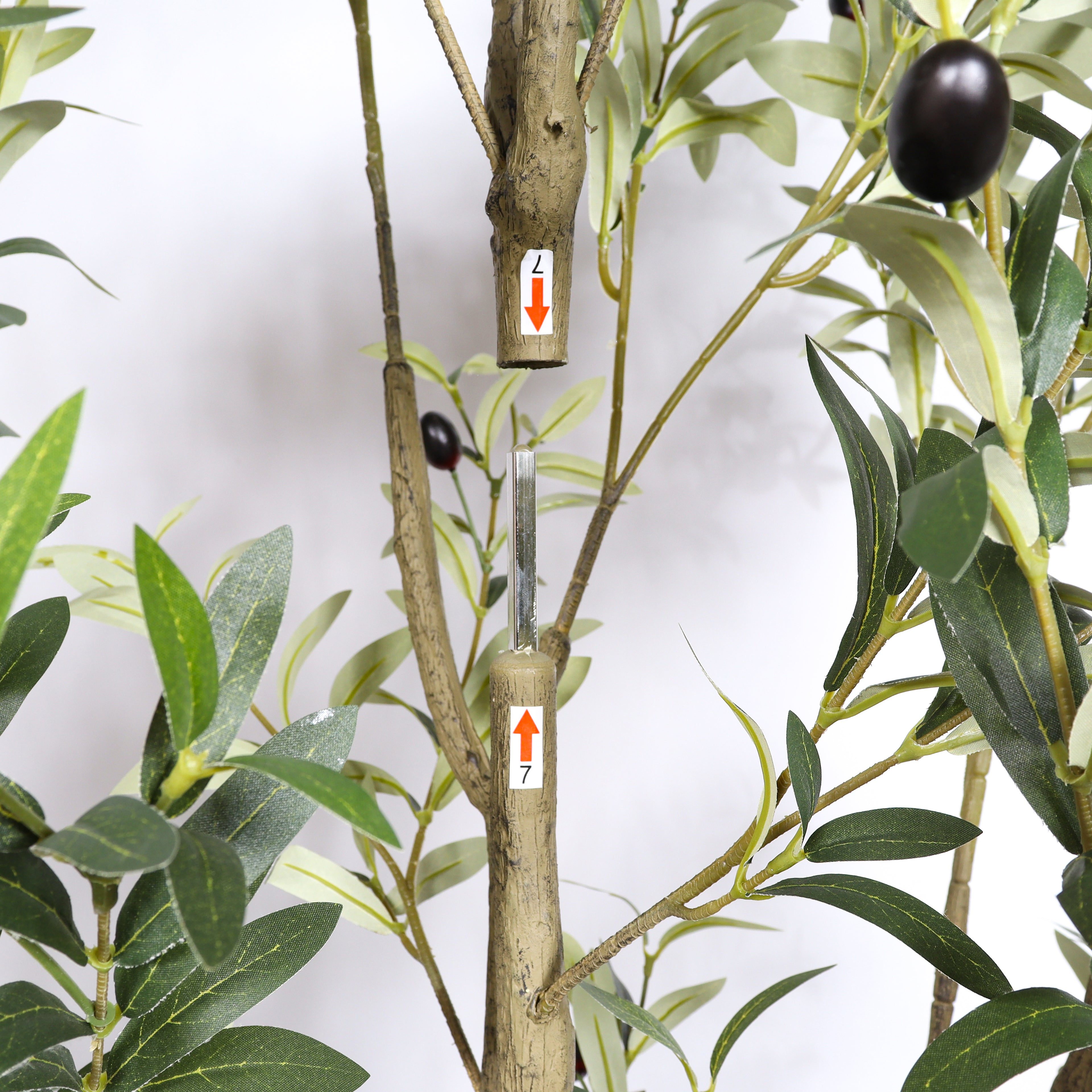 6' Artificial Olive Tree in Plastic