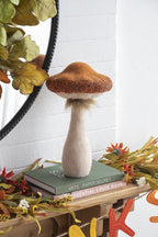 Farmhouse Mushroom Figurines - Set of 2