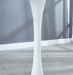 31.5" White COLOR TOP Tulip Table