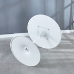 31.5" White COLOR TOP Tulip Table