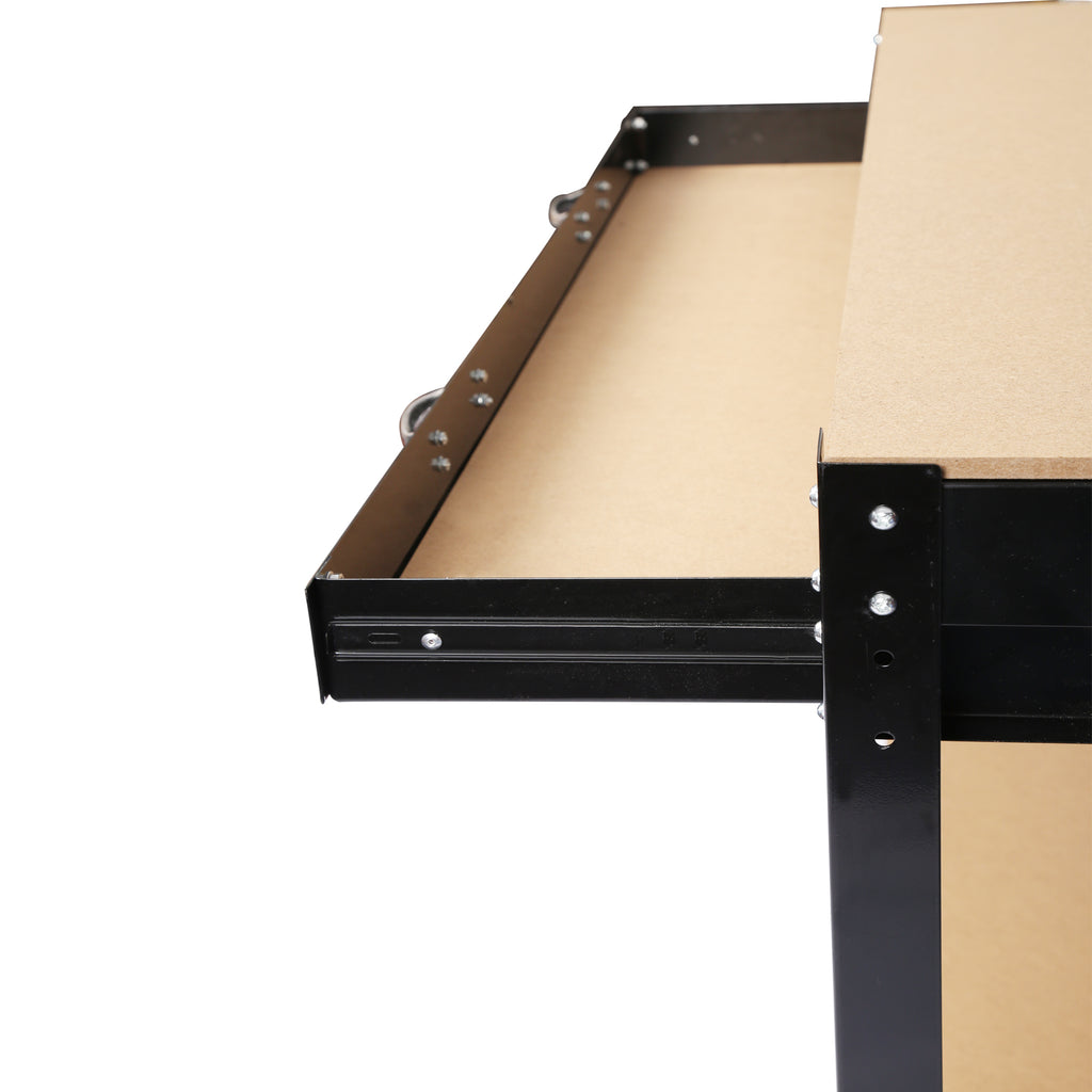 Steel Workbench Tool Storage With Drawer & Peg Board