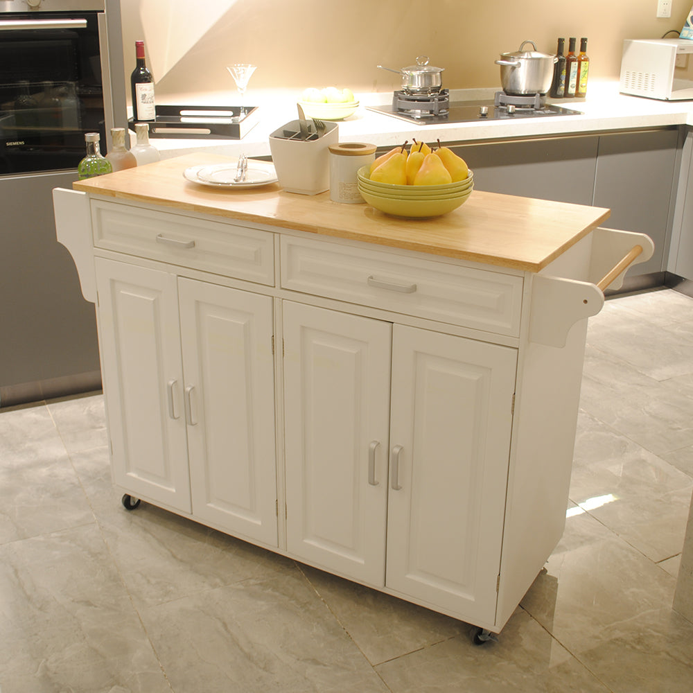 Mobile Kitchen Island & Kitchen Cart
