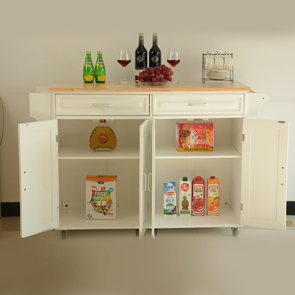 Mobile Kitchen Island & Kitchen Cart