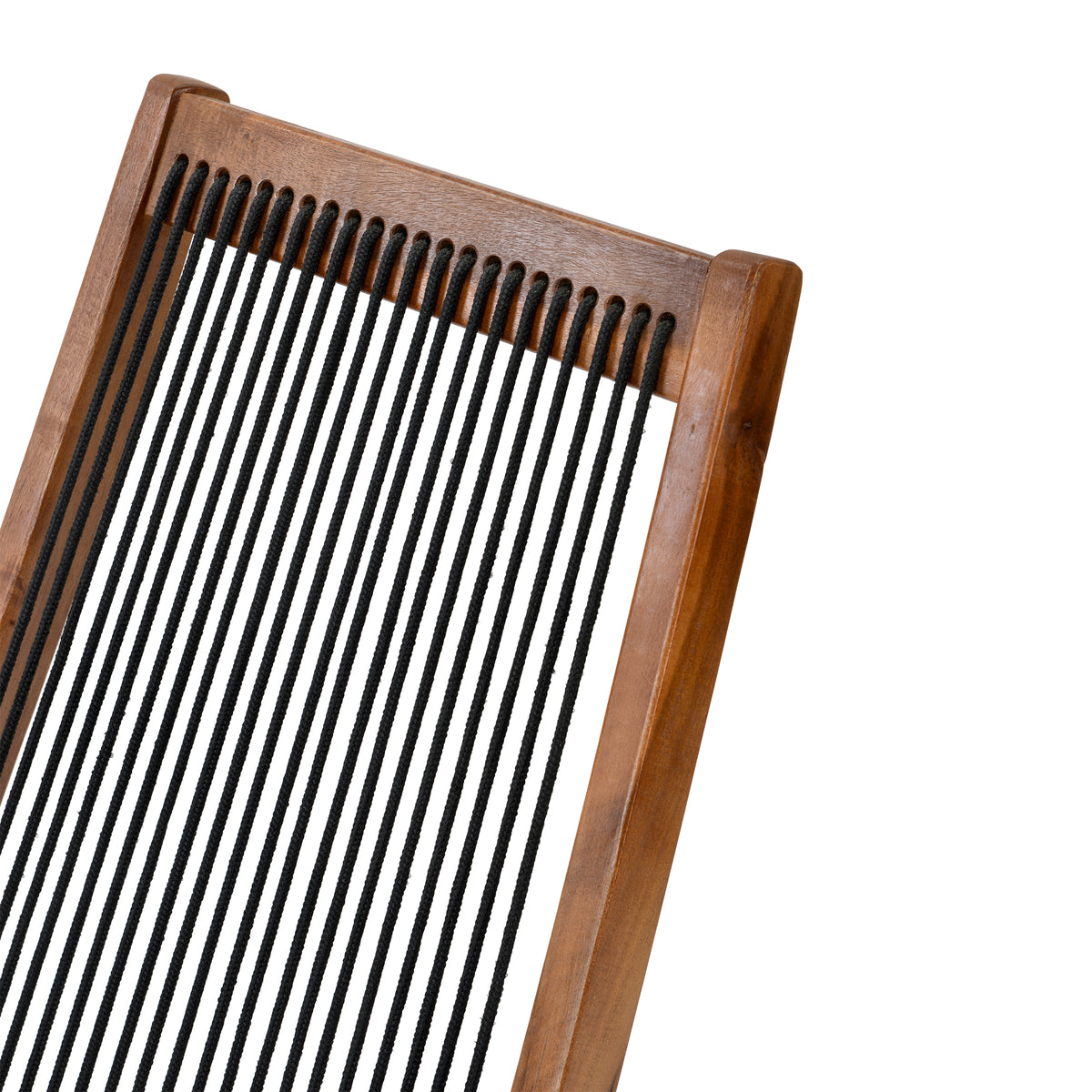 Folding Roping Wood Chair