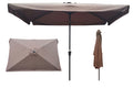 10 x 6.5ft Rectangular Patio Umbrella