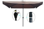 10 x 6.5ft Rectangular Patio Umbrella