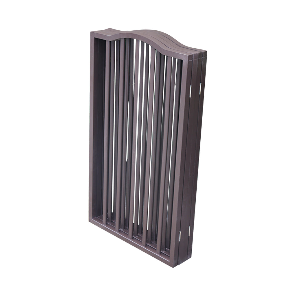 Freestanding Folding Pet Gate for Doorways and Stairs