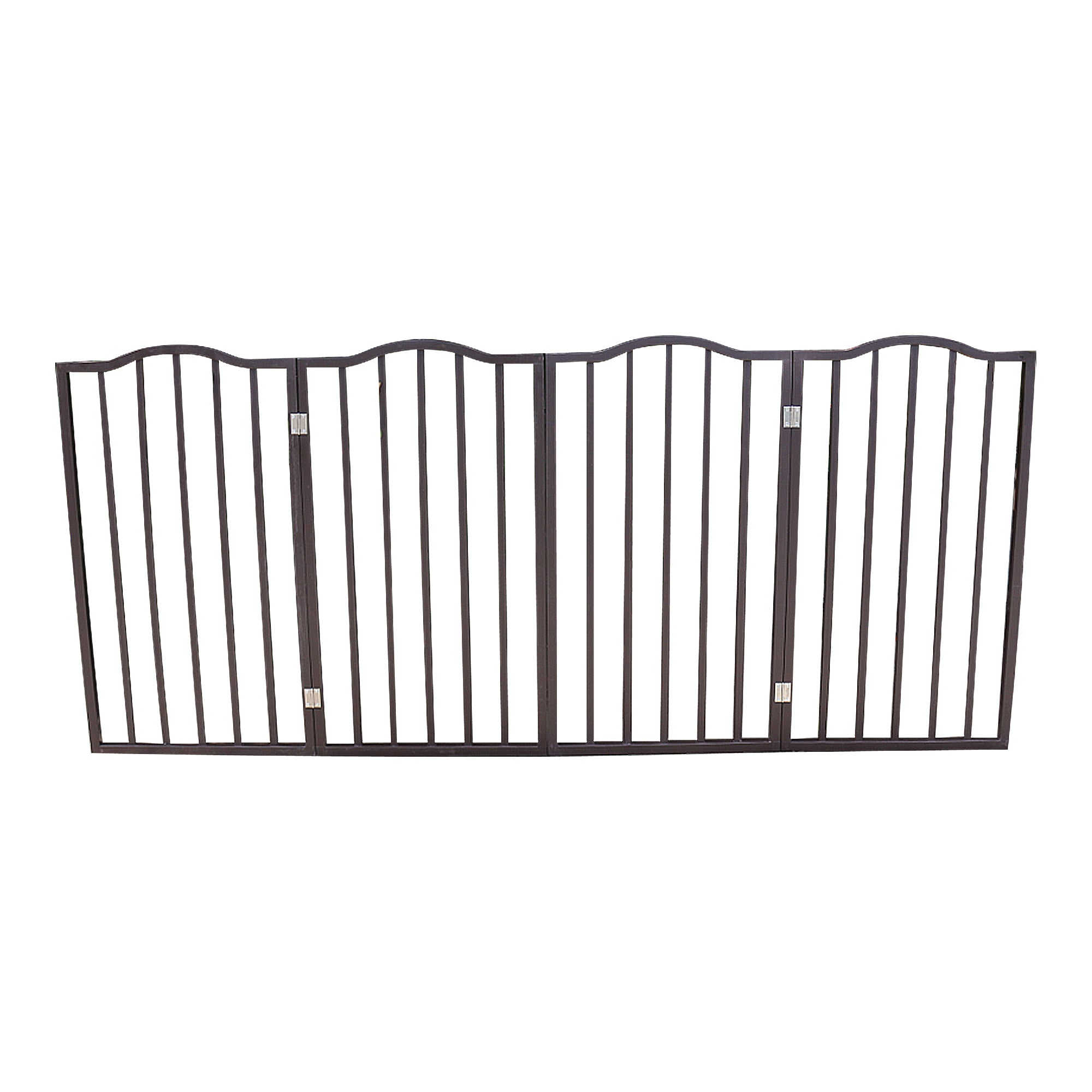 Freestanding Folding Pet Gate for Doorways and Stairs