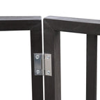 Pet Gate - Freestanding, Folding Dog Gate for Doorways and Stairs