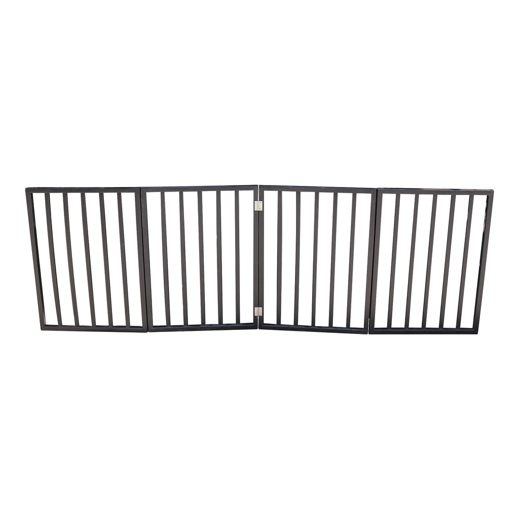 Pet Gate - Freestanding, Folding Dog Gate for Doorways and Stairs