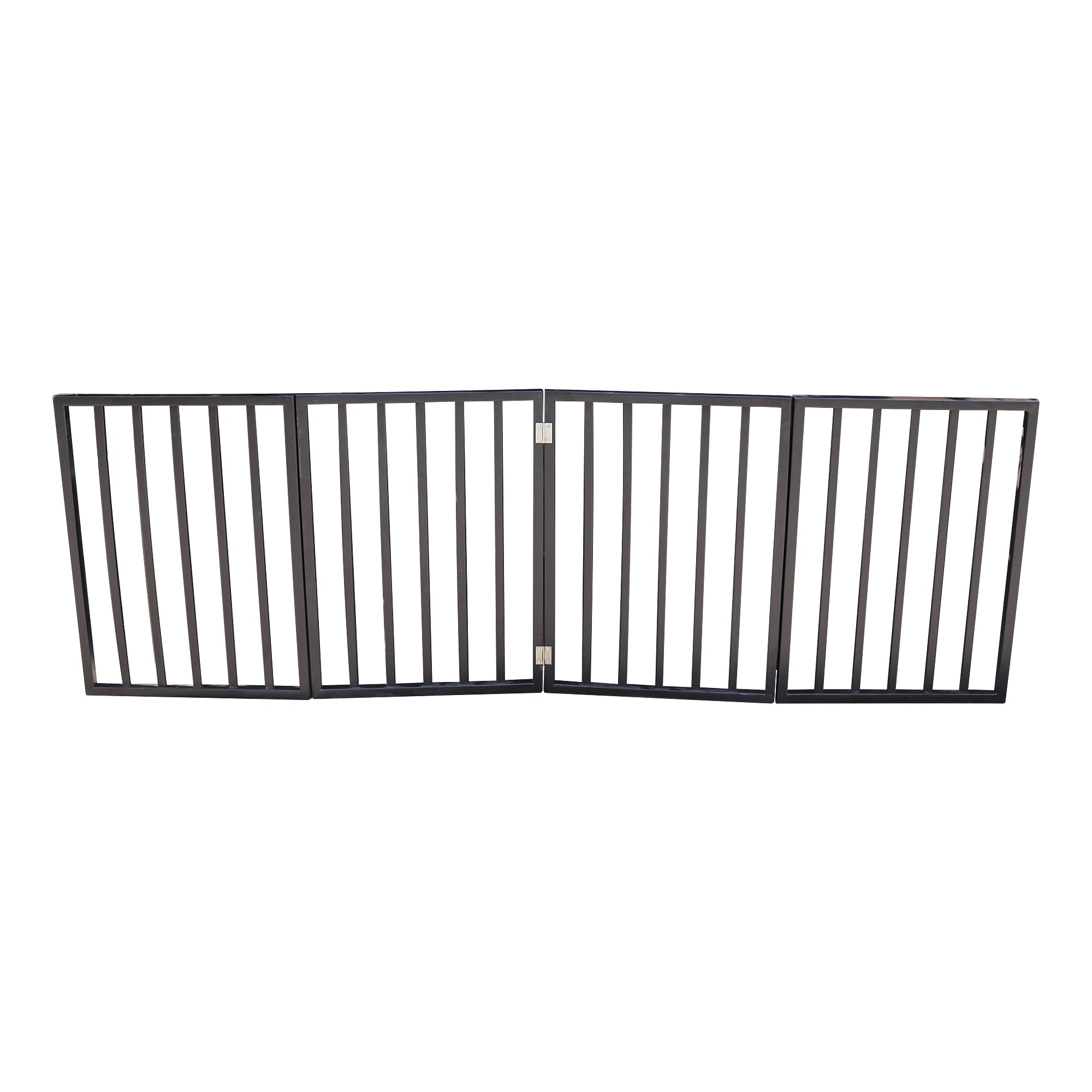 Pet Gate - Freestanding, Folding Dog Gate for Doorways and Stairs