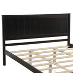 Platform Bed Frame with Headboard, Wood Slat Support, No Box Spring Needed