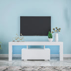 Entertainment TV Stand with LED Light