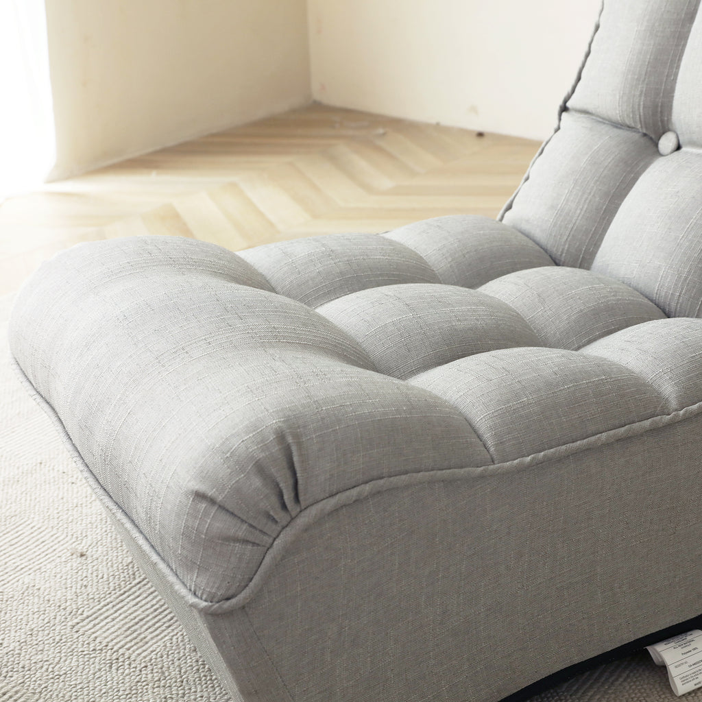 Lazy Sofa Balcony Leisure Chair - Foldable Reclining Design