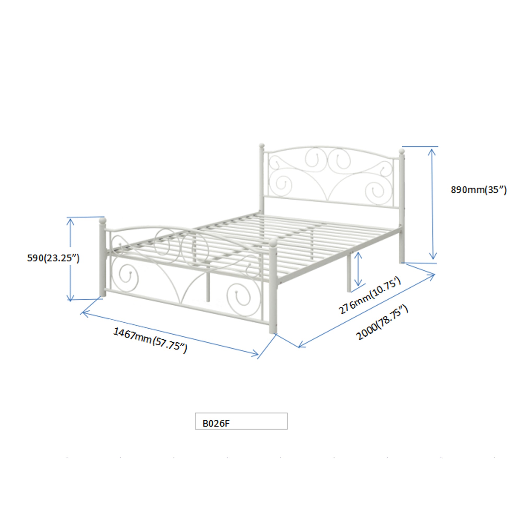 Full Metal Bed