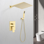 10 Inch Luxury Rain Mixer Shower Head Combo Set