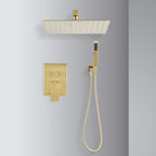 10 Inch Luxury Rain Mixer Shower Head Combo Set