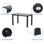 Multi-Function Dining Table for Dining and Living Room