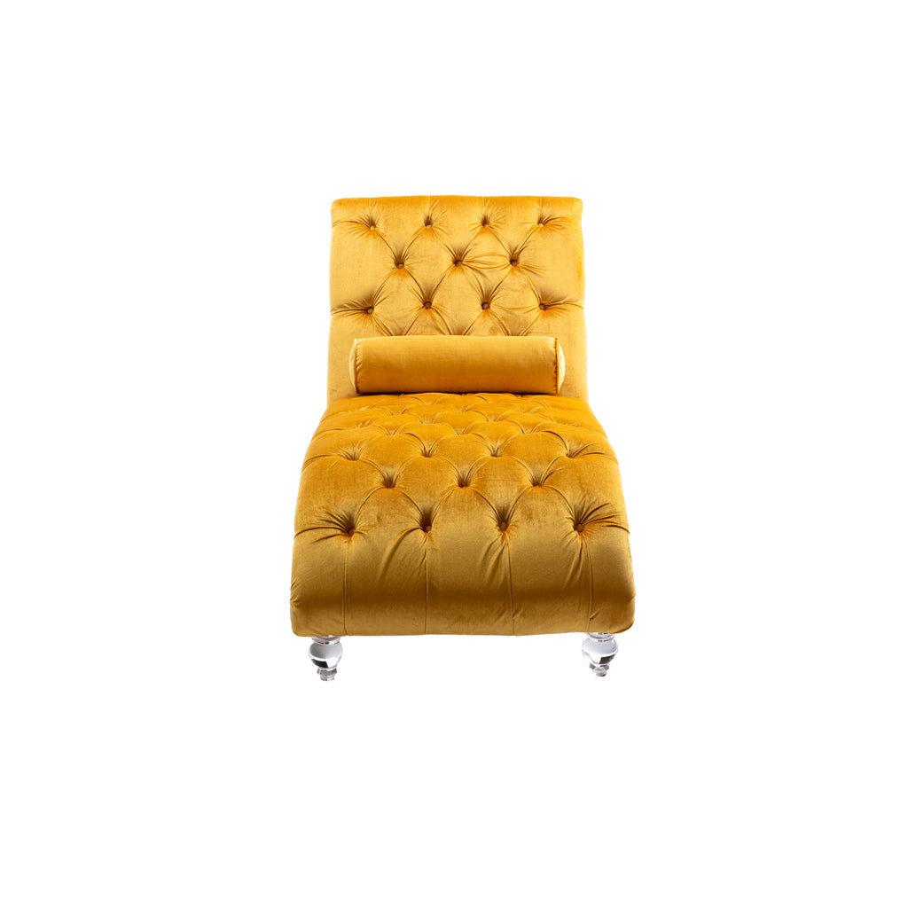 Velvet Chaise Lounge Indoor