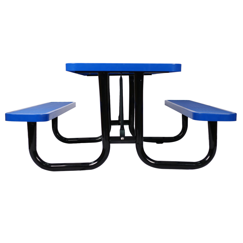 6 ft. Rectangular Outdoor Steel Picnic Table