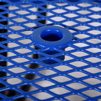 Round Outdoor Steel Picnic Table 46"